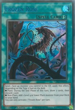 Gefrorene Rose (V.2) LDS2-119 Ultra Rare Excellent Deutsch 1. Auflage