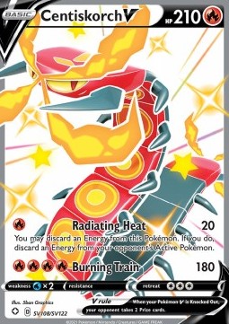 Centiskorch V SHF-SV108 Secret Rare Near Mint Englisch
