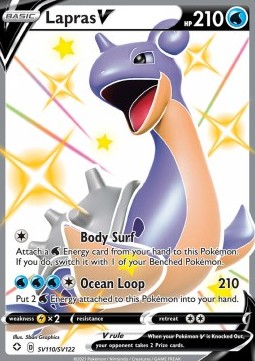 Lapras V SHF-SV110 Secret Rare Near Mint Deutsch