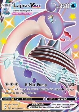 Lapras VMAX SHF-SV111 Secret Rare Near Mint Englisch
