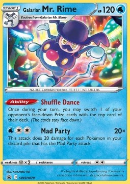 Galarian Mr. Rime SWSH-079 Promo Excellent Deutsch
