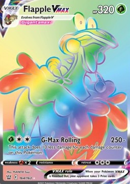 Drapfel VMAX BST-164 Secret Rare Excellent Deutsch