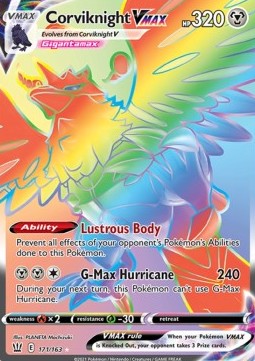 Corviknight VMAX BST-171 Secret Rare Near Mint Englisch