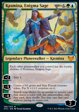 Kasmina, Weise des Enigmas STX-196 Mythic Near Mint Englisch