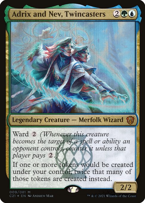 Adrix und Nev, Zwillingszauberer C21-9 Mythic Near Mint Englisch Foil