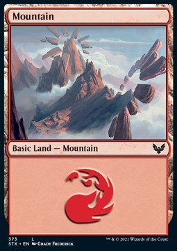 Gebirge (V.2) XSTX-373 Land Near Mint Englisch Foil