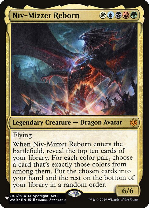 Niv-Mizzet Reborn ZNL-208 Mythic Near Mint Englisch