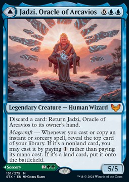 Jadzi, Orakel von Arcavios // Reise zum Orakel STX-151 Mythic Near Mint Englisch Foil