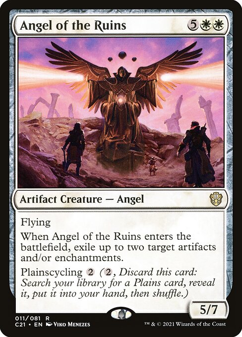 Angel of the Ruins C21-11 Rare Near Mint Englisch