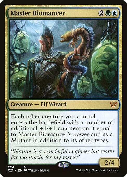 Master Biomancer C21-224 Mythic Near Mint Englisch