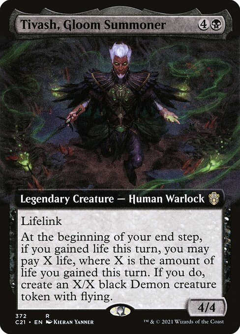 Tivash, Gloom Summoner XC21-372 Rare Near Mint Englisch