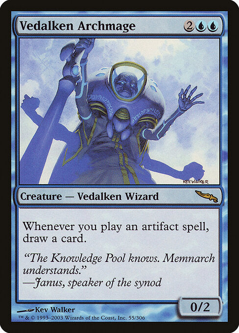 Vedalken Archmage MRD-55 Rare Excellent Englisch