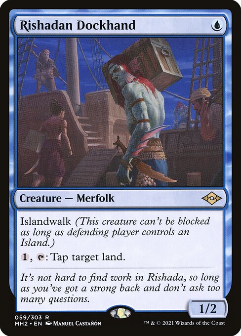 Rishadan Dockhand MH2-59 Rare Near Mint Englisch