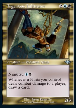 Geniale Infiltratorin (V.1) RMH2-28 Uncommon Excellent Deutsch Foil