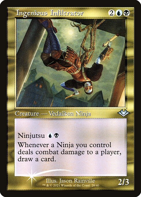 Geniale Infiltratorin (V.1) RMH2-28 Uncommon Excellent Englisch Foil