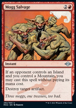 Bergung durch Moggs (V.1) MH2-282 Uncommon Near Mint Deutsch Foil