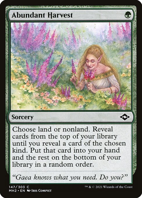 Abundant Harvest MH2-147 Common Near Mint Englisch Foil