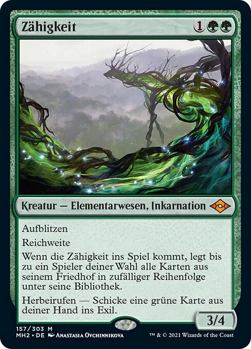 Zähigkeit MH2-157 Mythic Near Mint Deutsch