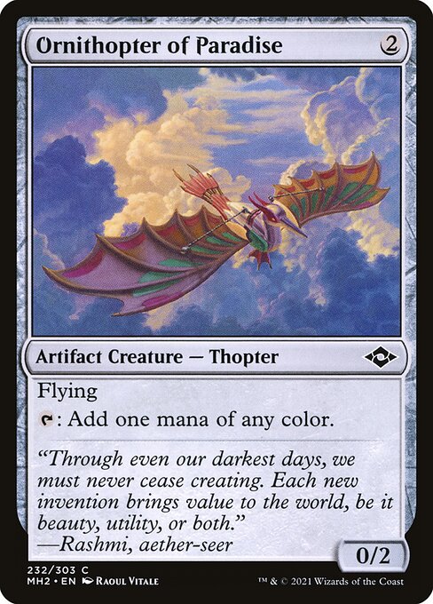Ornithopter of Paradise MH2-232 Common Excellent Englisch
