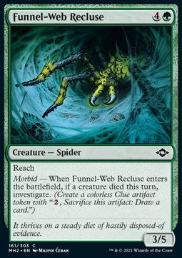 Trichternetzspinne MH2-161 Common Near Mint Deutsch Foil