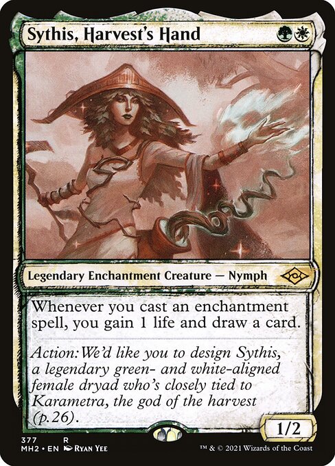 Sythis, Harvest's Hand XMH2-377 Rare Near Mint Englisch Foil
