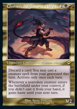 Chainer, Nachtmahr-Adept (V.1) XMH2-419 Rare Near Mint Englisch Foil