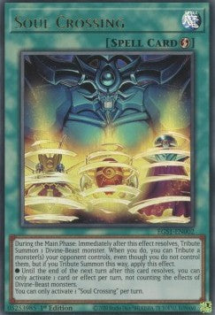 Seelenkreuzung EGS1-002 Ultra Rare Light Played Deutsch 1. Auflage