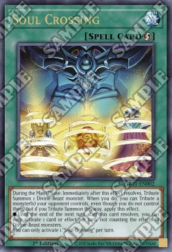 Seelenkreuzung EGO1-002 Ultra Rare Near Mint Deutsch 1. Auflage