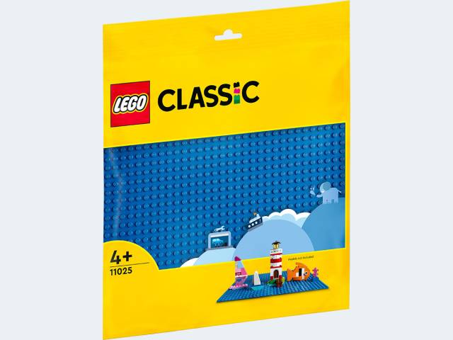 LEGO Classic Bauplatte blau