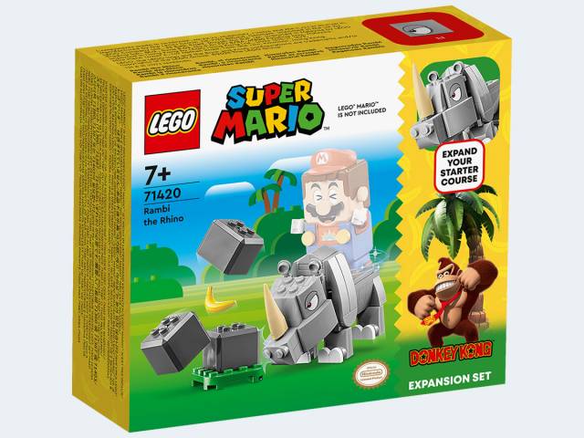 LEGO Super Mario Rambi das Rhino Erweiterungsset