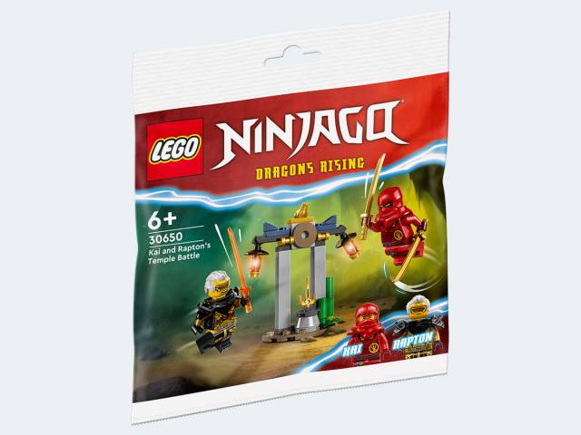 LEGO Polybag Ninjago Kais+Raptons Duell im Tempel