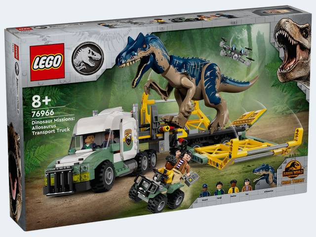 LEGO Jurassic World Allosaurus Transporter