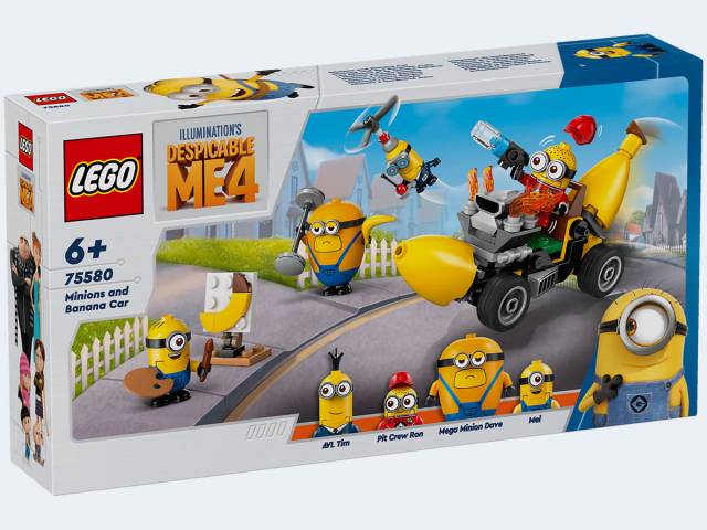 LEGO Minions und das Bananen Auto