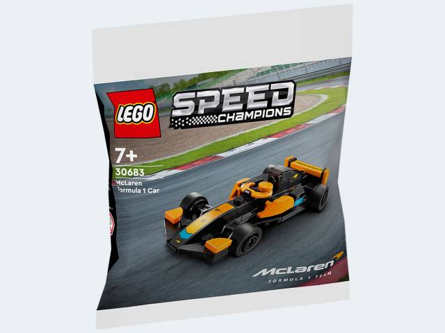 LEGO Polybag Speed Champions McLaren Formula 1 Car