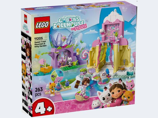 LEGO Gabby's Puppenhaus Zuckerguss-Gebirge