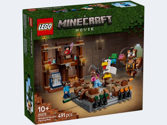 LEGO Minecraft Waldanwesen mit Boxring