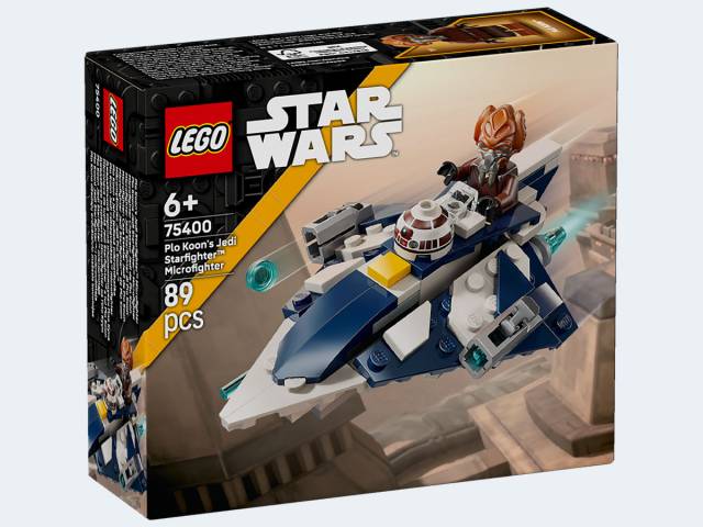 LEGO Star Wars Plo KoonsJedi Starfighter Microfig