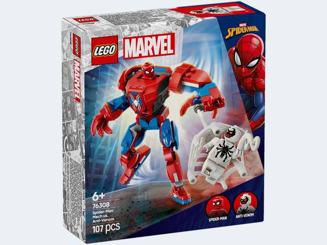 LEGO Marvel Spider-Man Mech vs Anti-Venom
