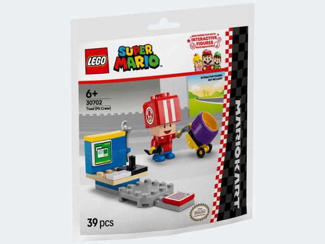 LEGO Polybag Super Mario Kart Toad (Boxencrew)