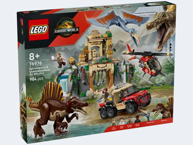 LEGO Jurassic World Spinosaurier & Quetzalcoatlus