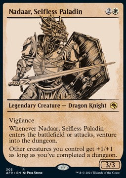Nadaar, selbstloser Paladin XAFR-303 Rare Excellent Englisch