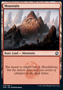 Gebirge (V.1) AFR-274 Land Near Mint Deutsch Foil