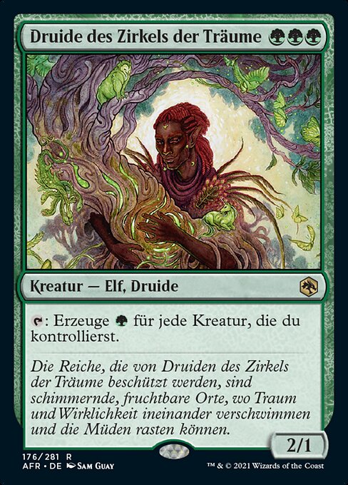 Druide des Zirkels der Träume AFR-176 Rare Near Mint Deutsch
