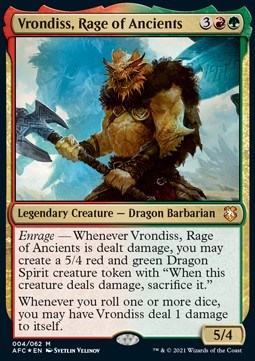 Vrondiss, Zorn der Vorfahren AFC-4 Mythic Excellent Englisch Foil