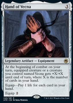 Hand des Vecna AFR-246 Rare Excellent Englisch Foil