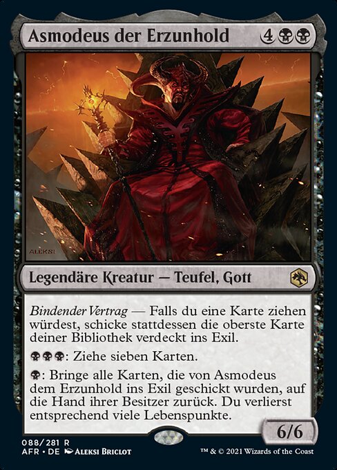Asmodeus der Erzunhold AFR-88 Rare Good Deutsch