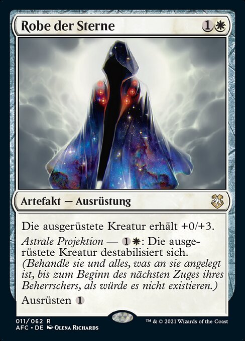 Robe der Sterne AFC-11 Rare Near Mint Deutsch