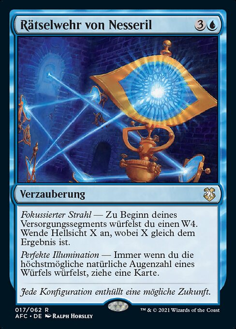 Rätselwehr von Nesseril AFC-17 Rare Excellent Deutsch