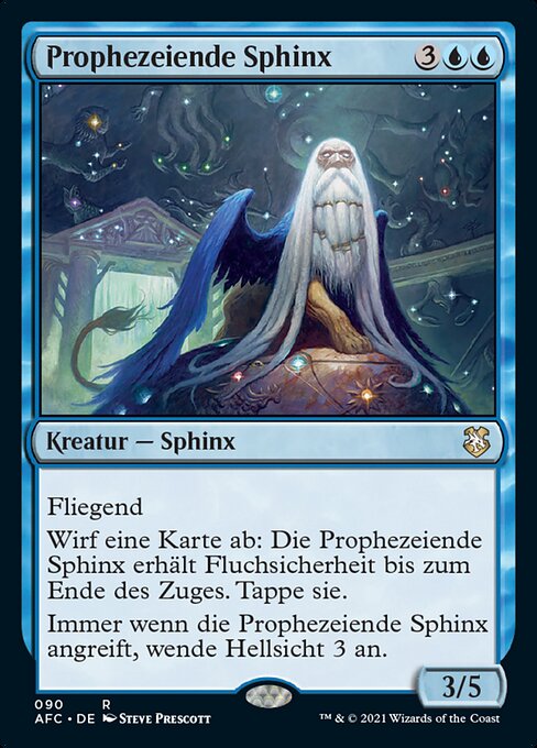 Prophezeiende Sphinx AFC-90 Rare Near Mint Deutsch