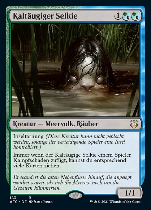 Kaltäugiger Selkie AFC-183 Rare Good Deutsch